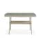 Alaterre Furniture Windham All-Weather Wicker Outdoor 26"H Cocktail Table with Glass Top AWWA04AA - alternate 1